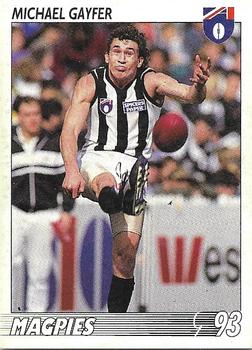 1993 Select AFL #143 Michael Gayfer Front